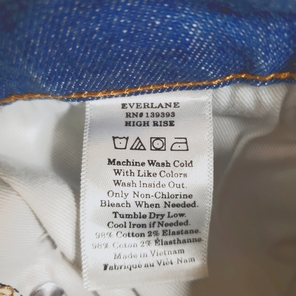 Everlane High Rise Ankle Jeans - Picture 10 of 10